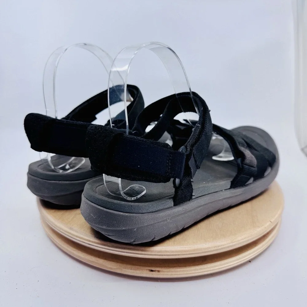 Teva Sanborn Mia Sandals Womens 10 Black Sport Hiking Walking Shoes - Picture 5 of 8